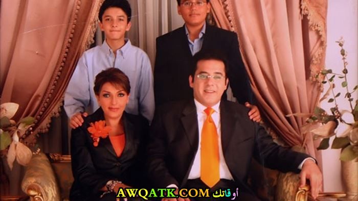 شادي أيمن نور ووالده ووالدته