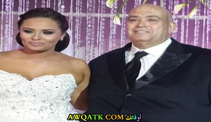 عماد الدين أديب وزوجته مروة حسين