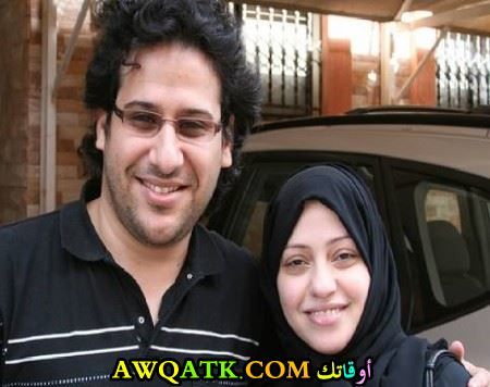 سمر بدوي وزوجها وليد أبو الخير