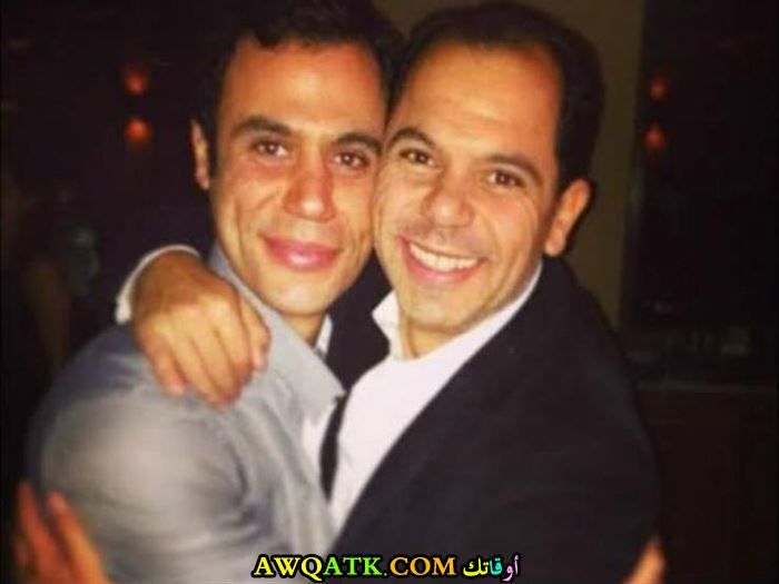 رامي إمام وأخوه محمد إمام