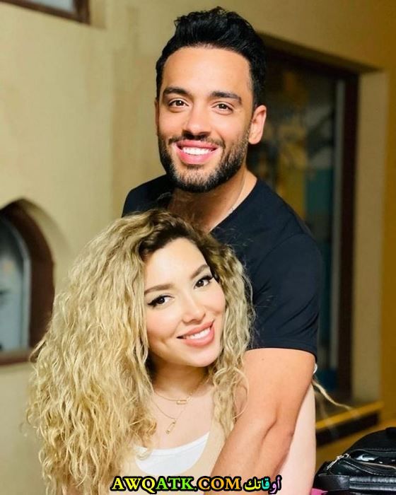 رامي جمال وزوجته ناريمان
