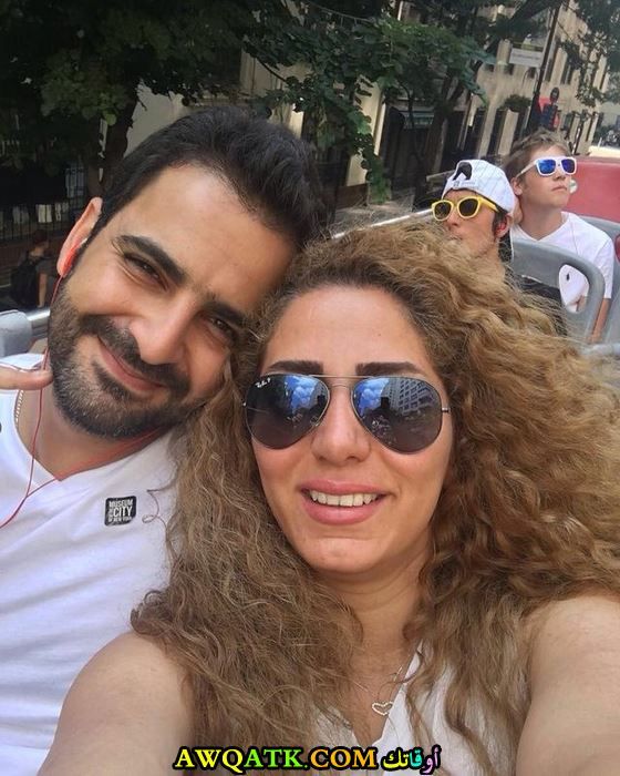 رغد مخلوف وزوجها