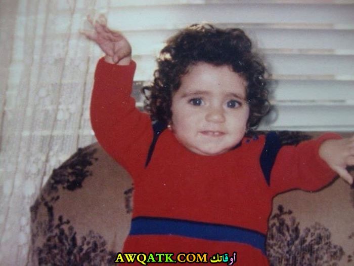 رغد مخلوف وهي صغيرة