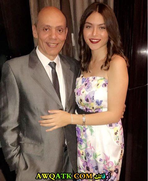 عصام إمام وابنته نور